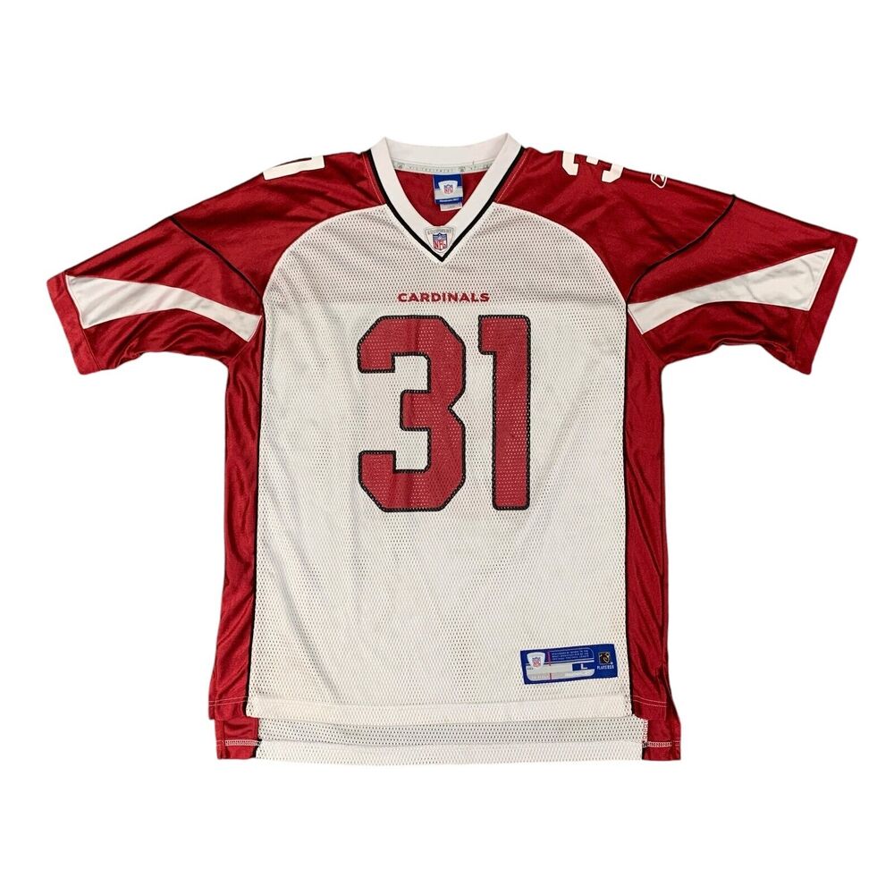 Vintage Reebok Arizona Cardinals Jersey Mens L Large Marcel Shipp 31 NFL OnField